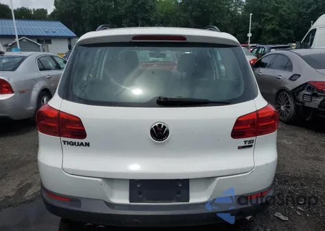 2017 Volkswagen Tiguan S из США, поврежденный, VIN WVGBV7AX2HK012760